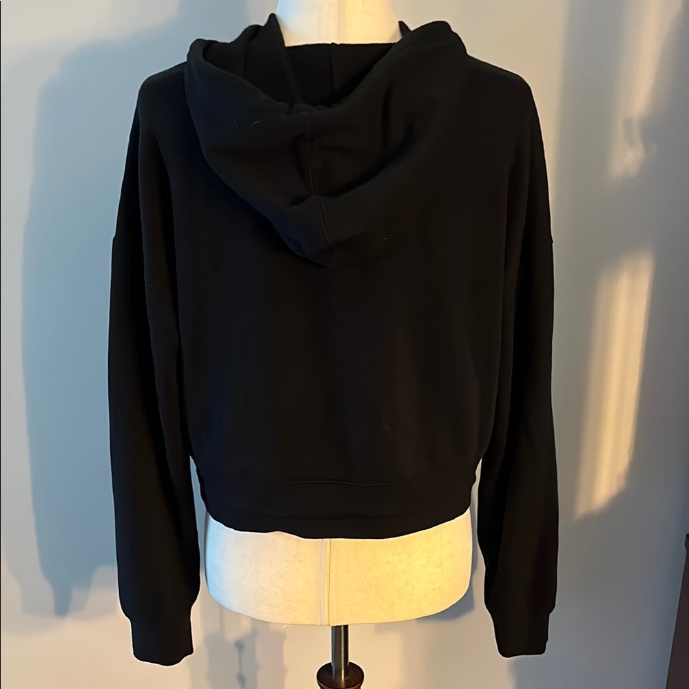 Guess Black Hoodie with Metallic Gold Lettering - Picture 3 of 9